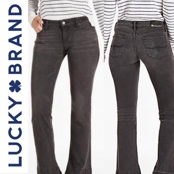 Lucky Brand Denim - Lucky Brand Grey Lolita Boot Jeans -Size 4/27R